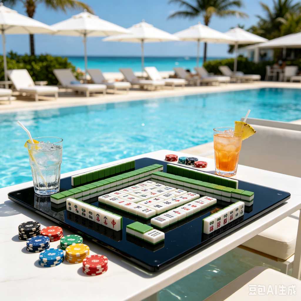 asian classic board game mahjong