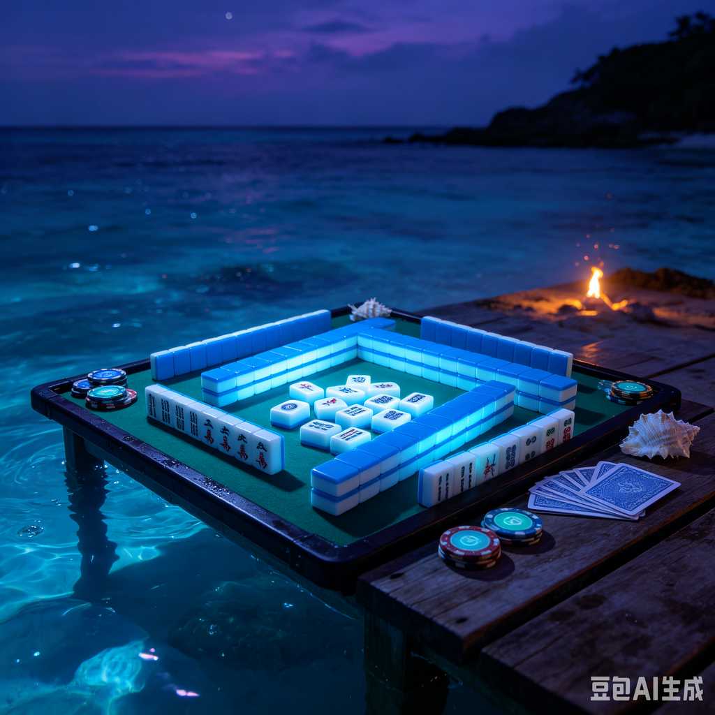 modern oriental mahjong set