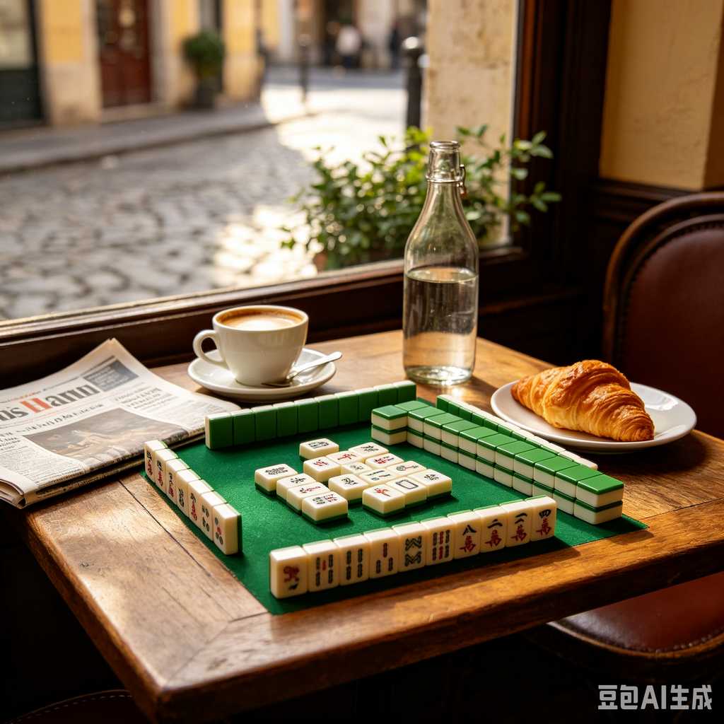 colored mahjong tile racks