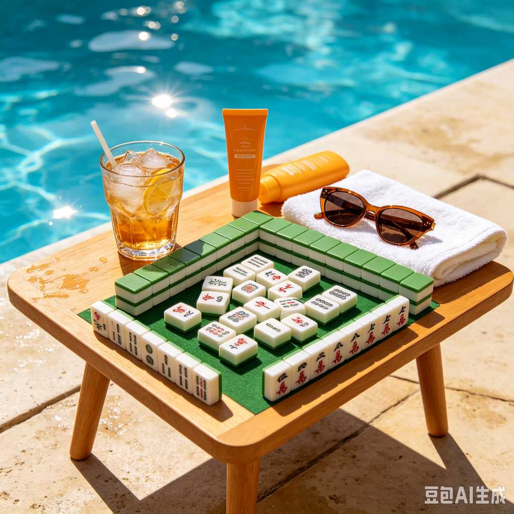 modern mahjong set