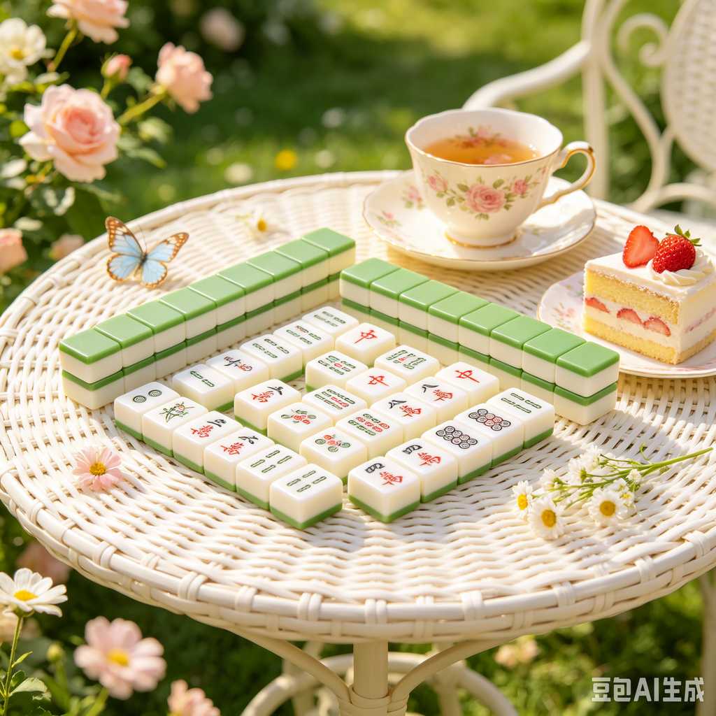 mahjong tile rack set
