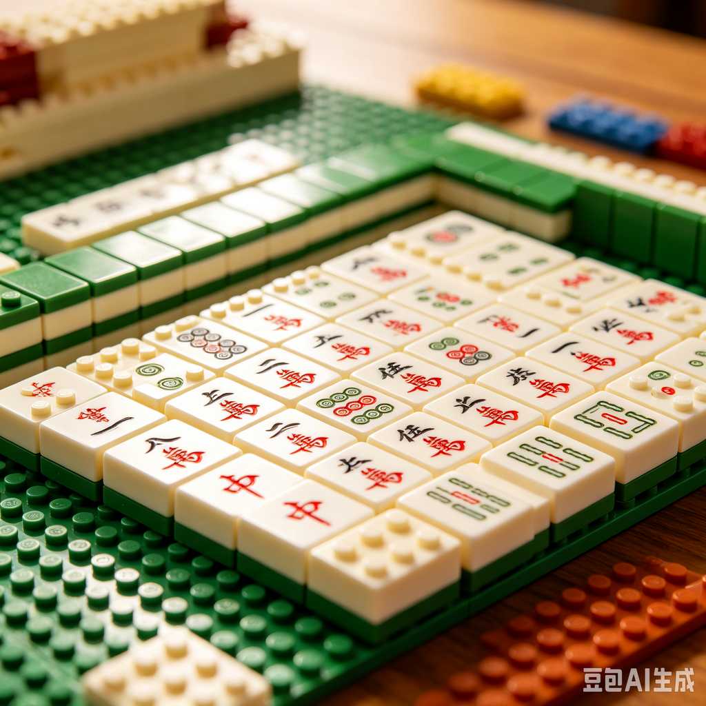 backpack portable mahjong tiles